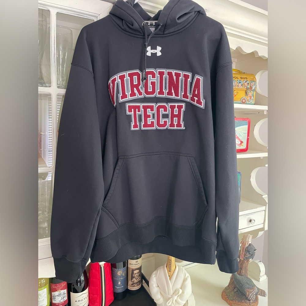 Under Armour Black Virginia Tech Pullover